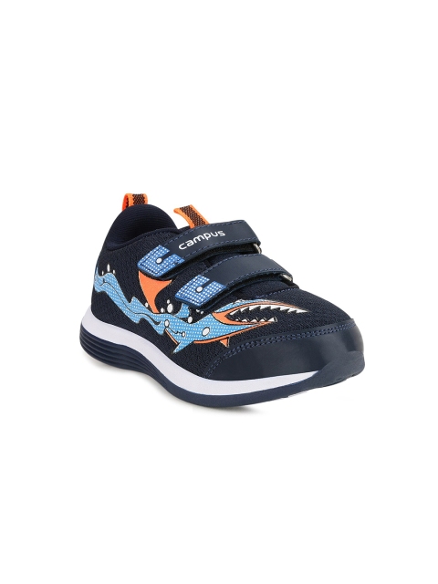 

Campus Kids Navy Blue Mesh Running Shoes