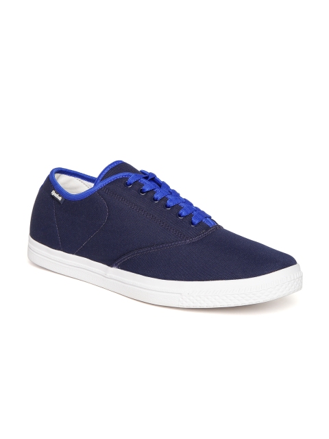 

Reebok Classic Men Navy TENSTALL Canvas Shoes, Navy blue