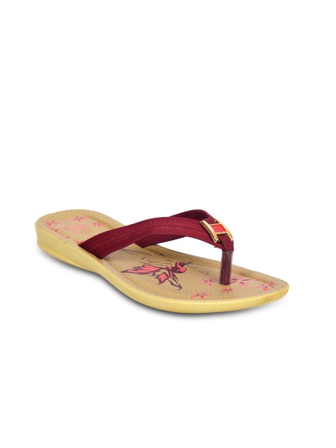 

Ajanta Women Red T-Strap Flats