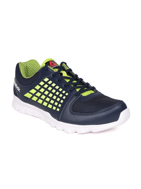 

Reebok Men Navy Electrify Speed Running Shoes, Navy blue
