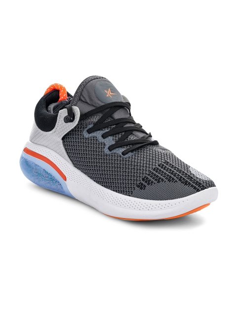 

REFOAM Men Grey Mesh Running Shoes