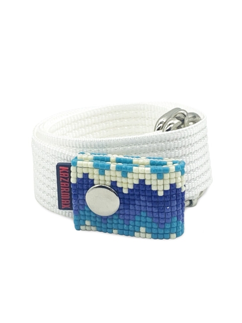

KazarMax Girls White & Blue Adjustable Stud Belt