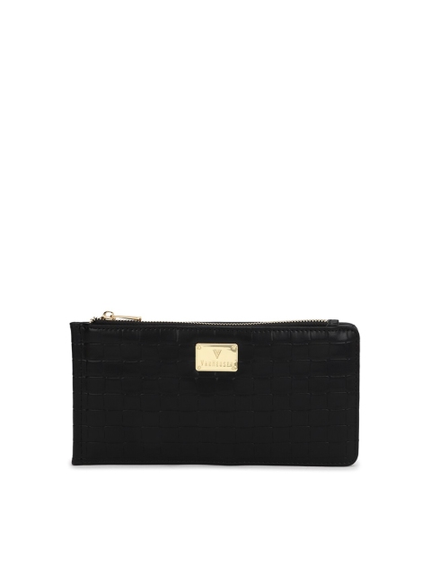 

Van Heusen Woman Women Black Textured Two Fold Wallet