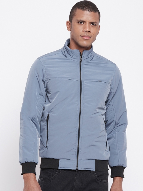 

Okane Men Blue Lightweight Padded Jacket