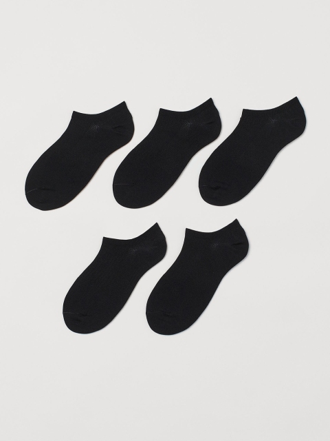 

H&M Women Black 5-Pack Sports Socks