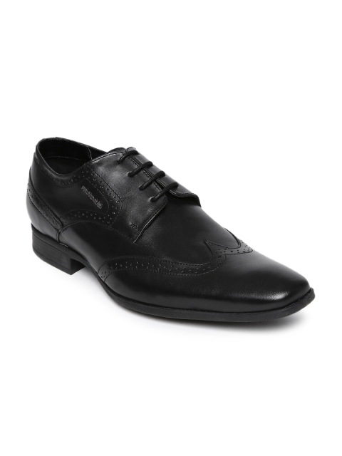 

Provogue Men Black Leather Brogues