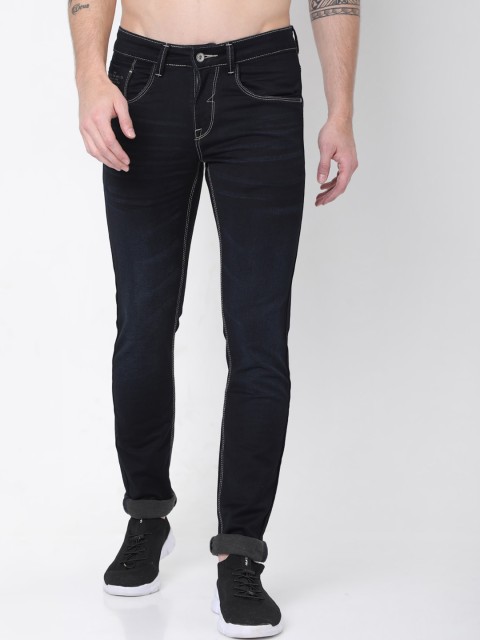 

Rex Straut Jeans Men Blue Slim Fit Light Fade Stretchable Jeans