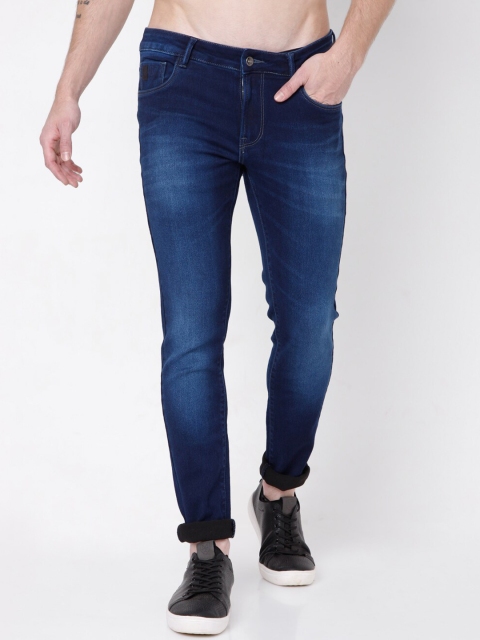 

Rex Straut Jeans Men Blue Slim Fit Light Fade Stretchable Jeans