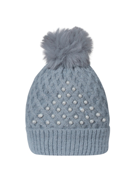 

LOOM LEGACY Women Grey Beanie