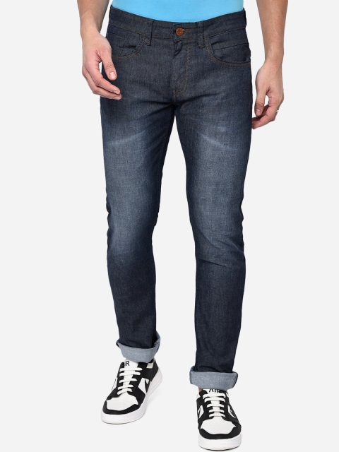 

JADE BLUE Men Blue Slim Fit Heavy Fade Stretchable Jeans