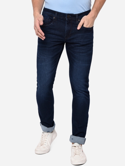 

Greenfibre Men Blue Slim Fit Light Fade Stretchable Jeans