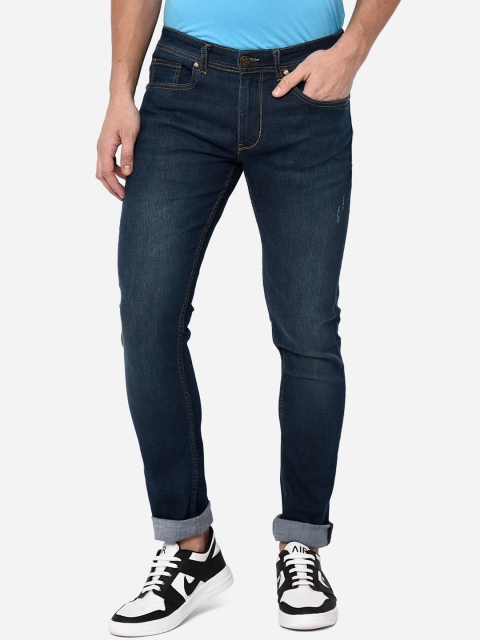 

Greenfibre Men Blue Slim Fit Light Fade Stretchable Jeans