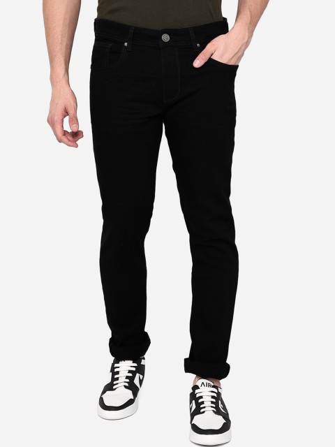 

Greenfibre Men Black Slim Fit Stretchable Jeans
