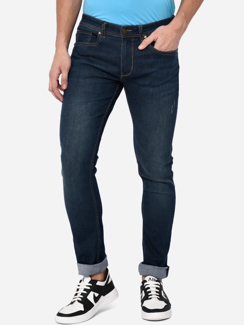 

Greenfibre Men Blue Slim Fit Light Fade Stretchable Jeans