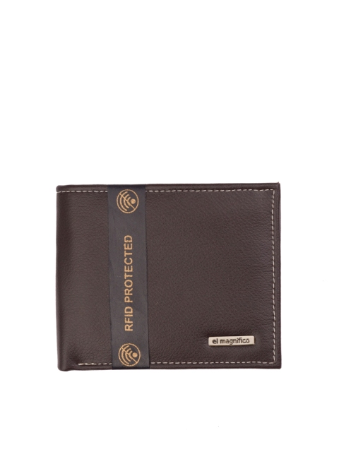 

EL MAGNIFICO Men Brown Two Fold Wallet