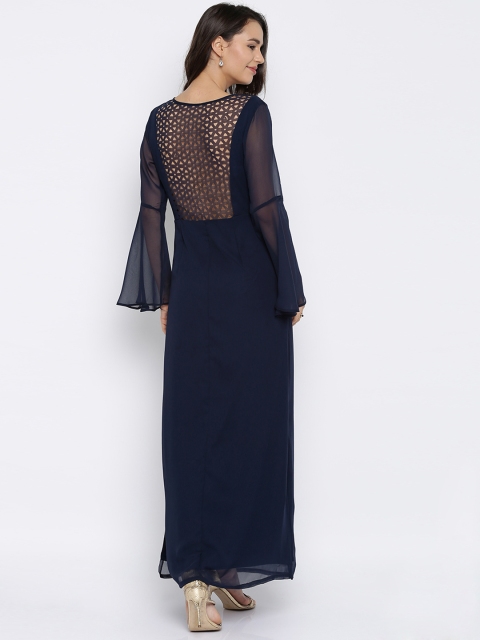 

RARE Women Navy Blue Maxi Dress