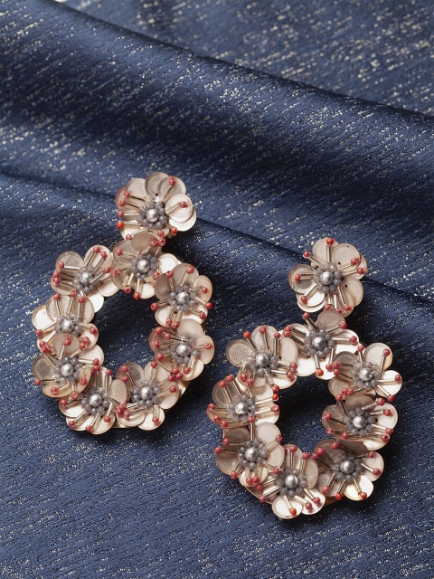 

DIVA WALK EXCLUSIVE Brown Contemporary Drop Earrings