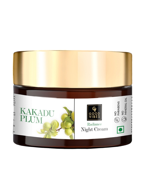 

Good Vibes Kakadu Plum Radiance Night Cream 50 g, White