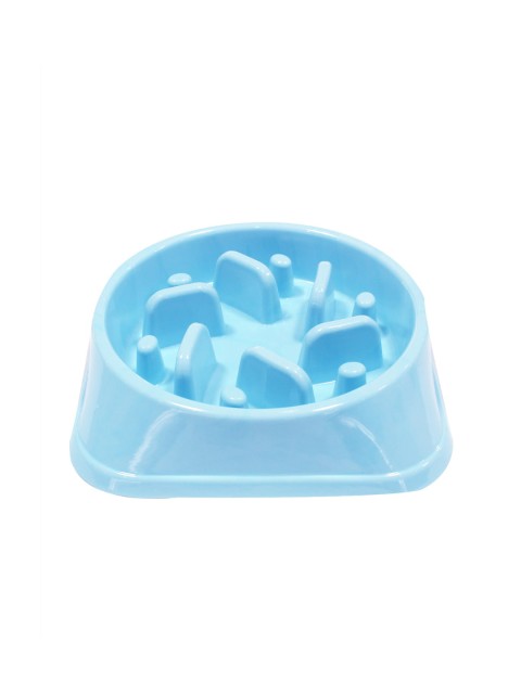 

Emily Pets Blue Solid Pet Bowl