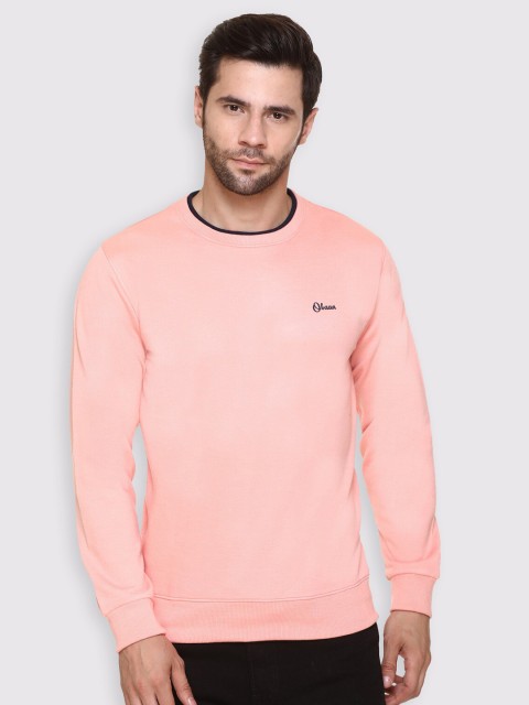 

Obaan Men Pink Sweatshirt