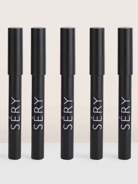 

SERY Set of 5 Smudge Proof FocusEye Shadow Stick - Glaze, Denim, Jade, Electric & Marine, Multi