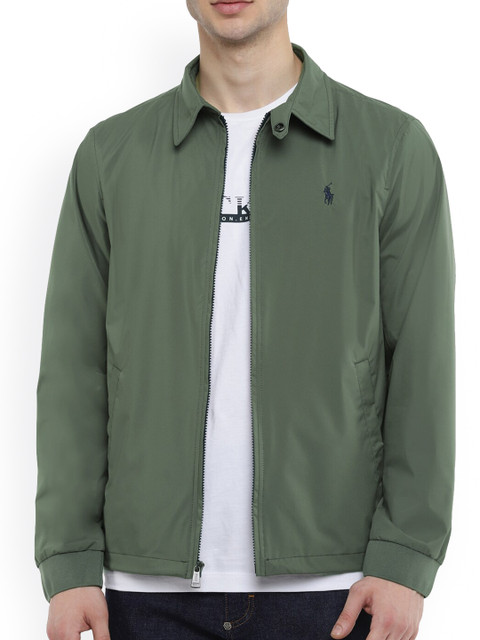 

Polo Ralph Lauren Men Olive Green Padded Jacket