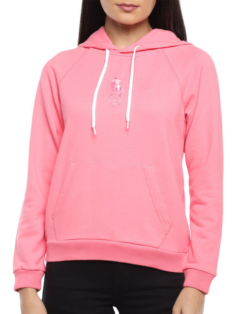 

Polo Ralph Lauren Women Pink Hooded Sweatshirt