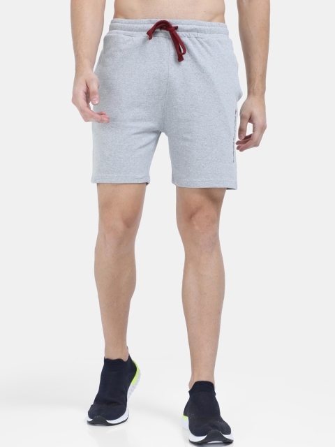 

Masculino Latino Men Grey Melange Sports Shorts