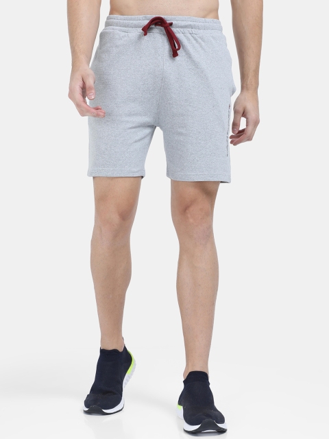 

Masculino Latino Men Grey Melange Sports Shorts