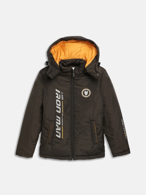 

Octave Boys Olive Green Padded Jacket