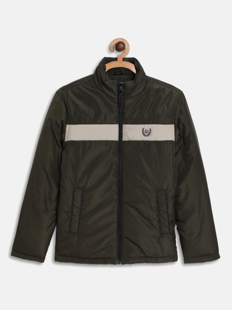

Octave Boys Olive Green Padded Jacket