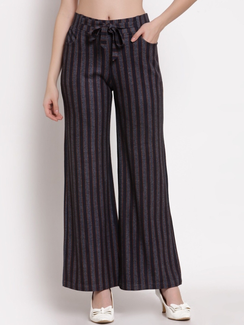 

Westwood Women Blue Striped Trousers