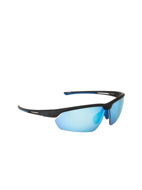 

OPIUM Men Blue Lens & Black Sports Sunglasses with UV Protected Lens OP-1816-C01