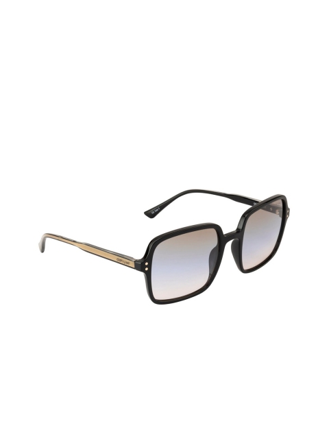 

OPIUM Women Grey Lens & Black Rectangle Sunglasses OP-1855-C01