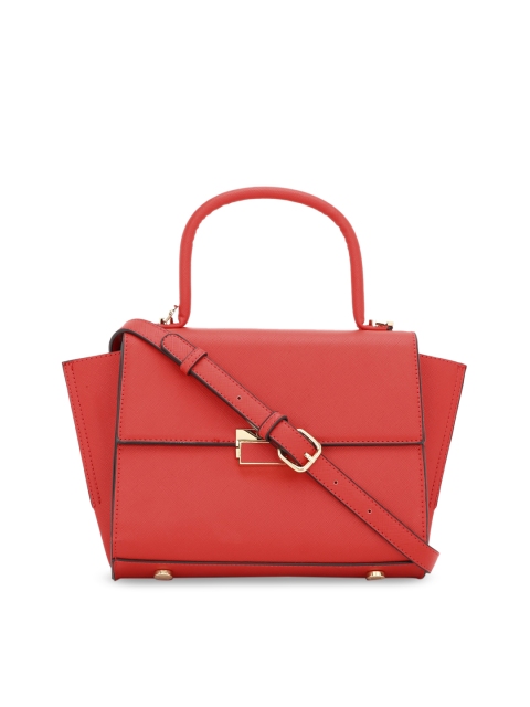 

Van Heusen Woman Red PU Structured Satchel
