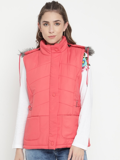 

V2 Value & Variety Women Coral Lightweight Padded Jacket