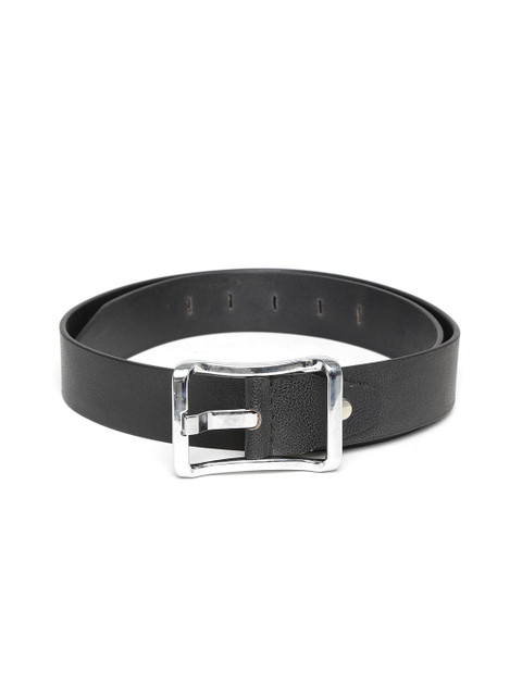 

INVICTUS Men Black Genuine Leather Belt