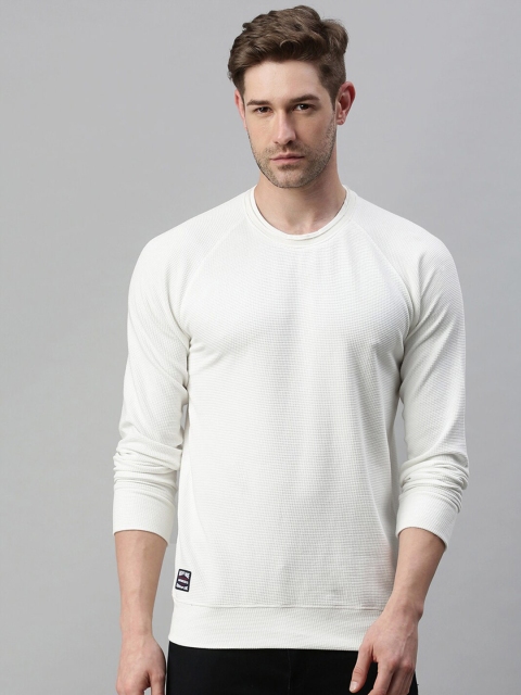 

SHOWOFF Men White Sweatshirt