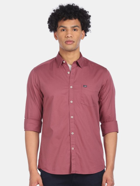 

Arrow Men Mauve Casual Shirt