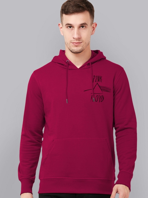 

Free Authority Men Red Pink Floyd Printed Hooded Sweatshirt