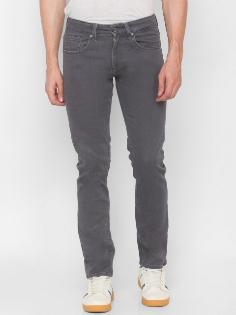 

SPYKAR Men Grey Pure Cotton Relaxed Fit Jeans