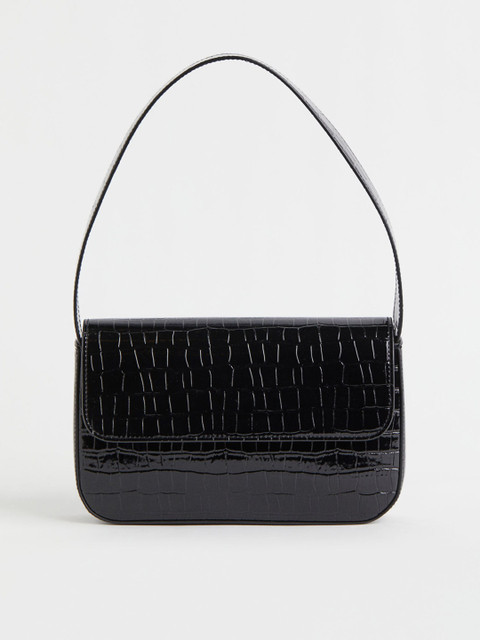 

H&M Women Black Shoulder Bag