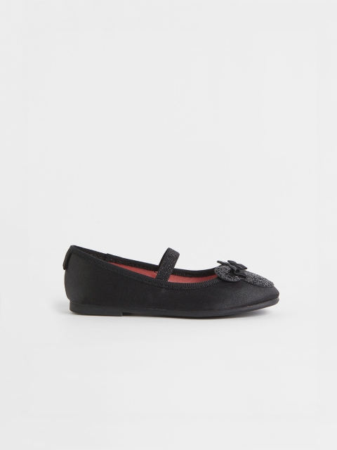 

H&M Girls Black Festive Ballet Pumps