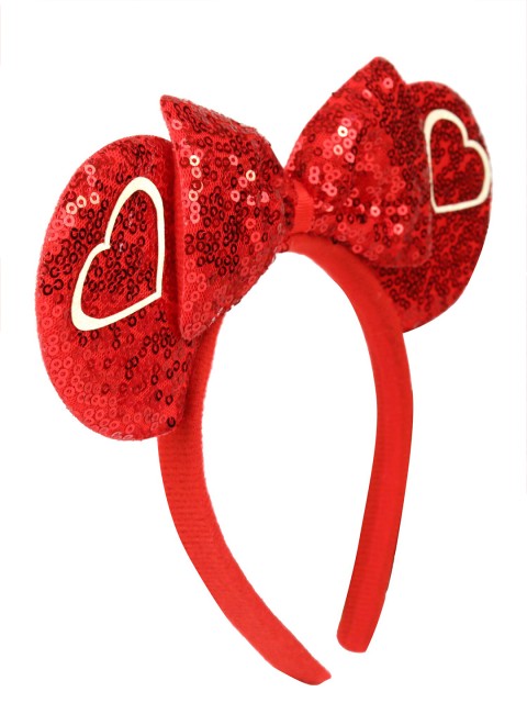 

Spiky Unisex Kids Red Embellished Hairband