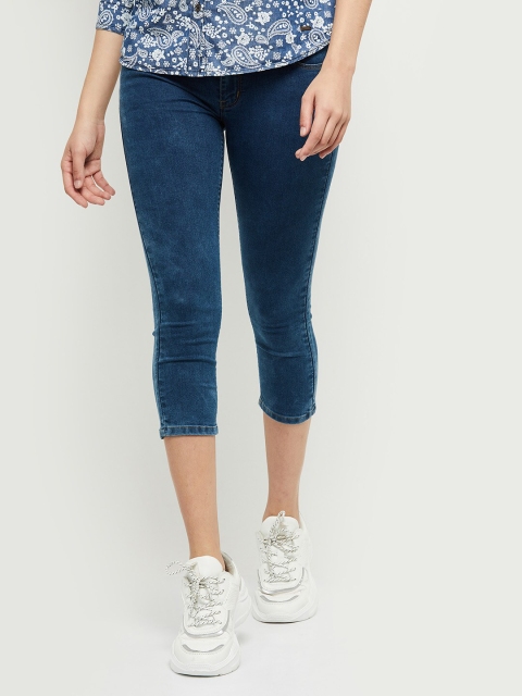 

max Women Blue Capris