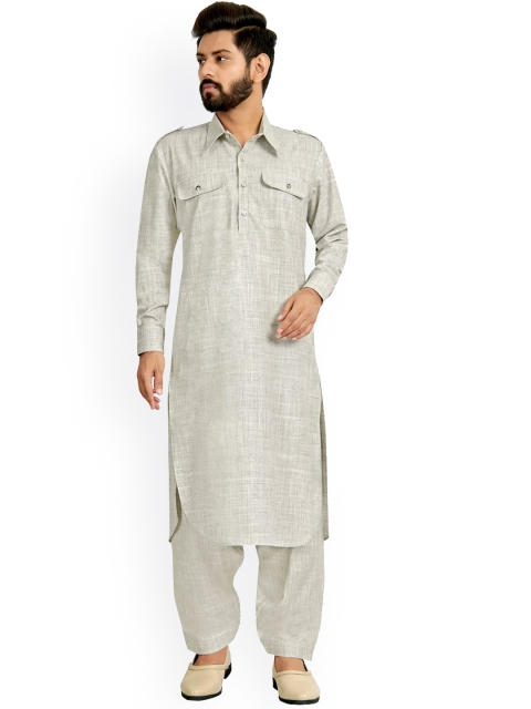 

Viva N Diva Men Grey Kurta with Palazzos