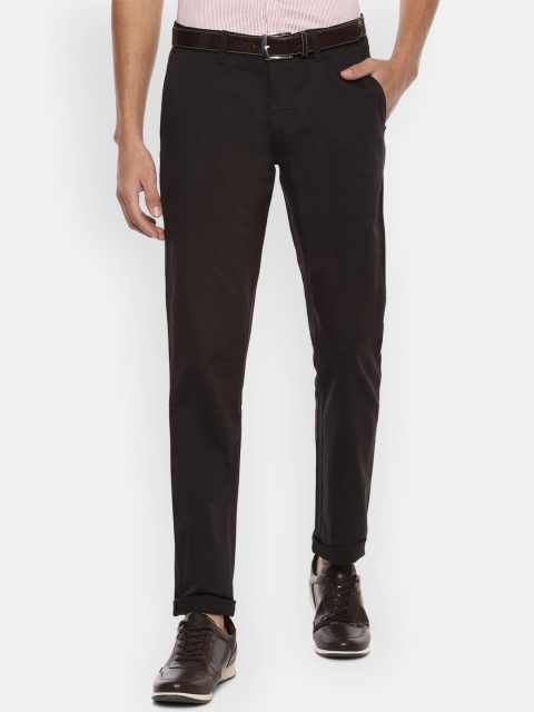 

Van Heusen Sport Men Black Slim Fit Trousers