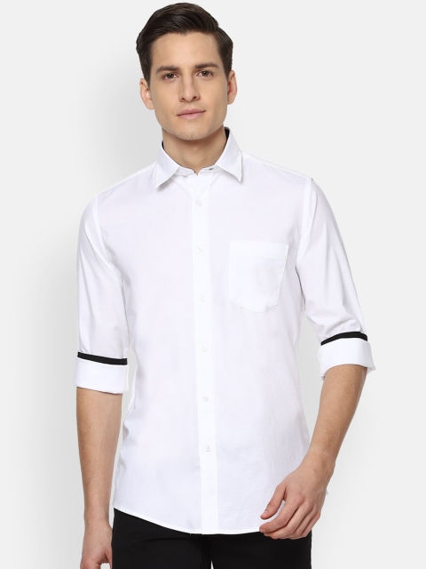 

Van Heusen Sport Men White Slim Fit Pure Cotton Casual Shirt