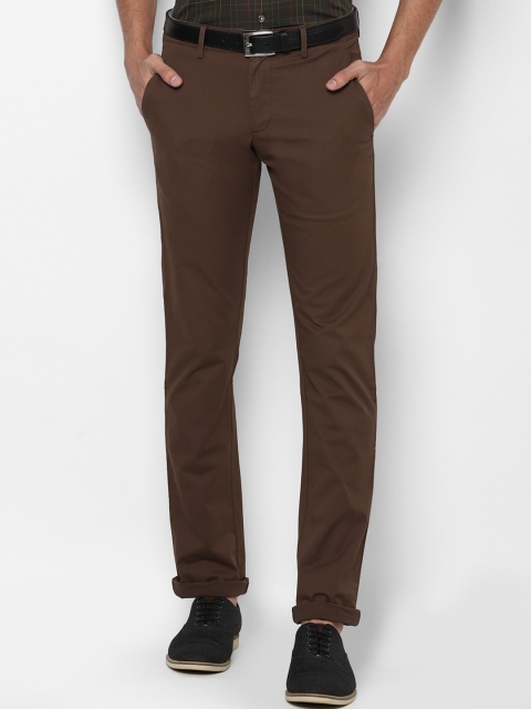 

Allen Solly Men Brown Slim Fit Chinos Trousers