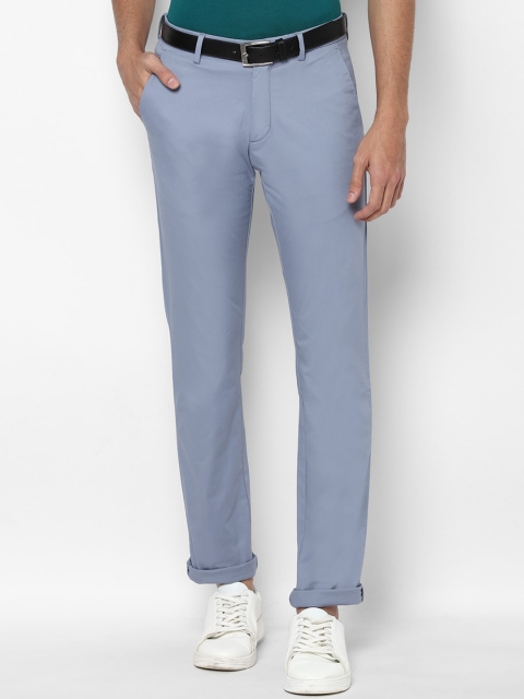 

Allen Solly Men Blue Slim Fit Trousers